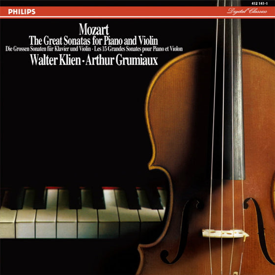 Mozart - The Great Sonatas for Piano and Violin - Walter Klien & Arthur Grumiaux (5LP, Box)