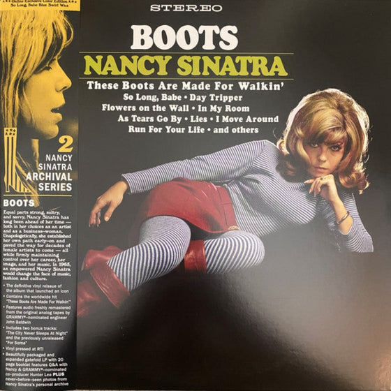 <tc>Nancy Sinatra - Boots (Vinyle bleu)</tc>
