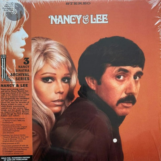 <tc>Nancy Sinatra & Lee Hazlewood - Nancy & Lee (Vinyle Orange & rouge)</tc>