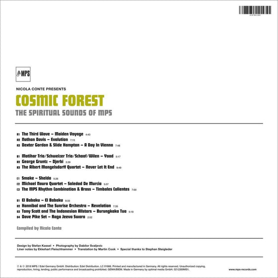 Nicola Conte Presents Cosmic Forest - The Spiritual Sounds of MPS (2LP)