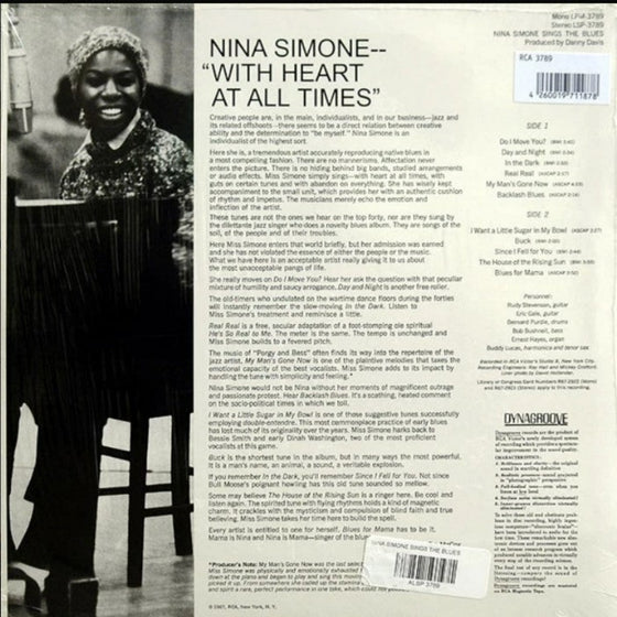 Nina Simone - Nina Simone sings the Blues
