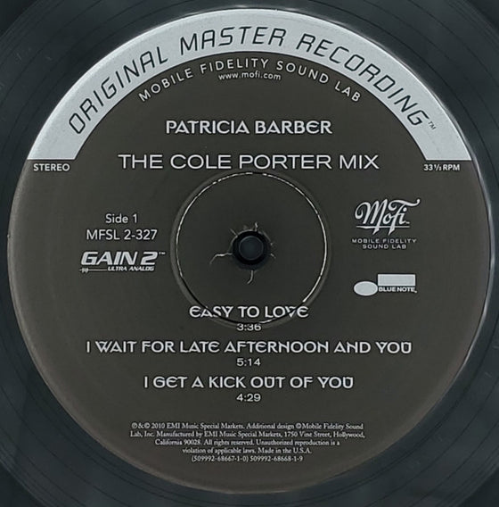 <transcy>Patricia Barber – The Cole Porter Mix (2LP, Ultra Analog, Half-speed Mastering)</transcy>