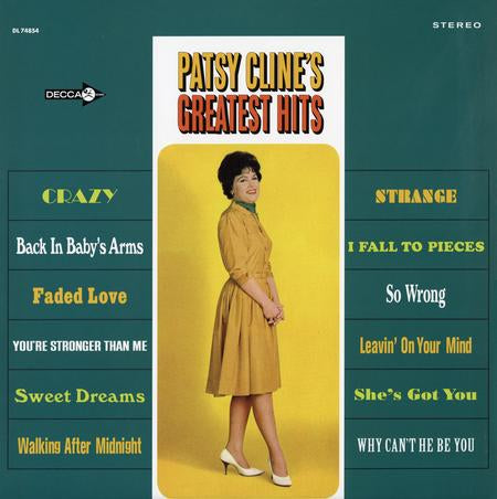 <transcy>Patsy Cline - Greatest Hits (1LP, 180g, 33 tours)</transcy>