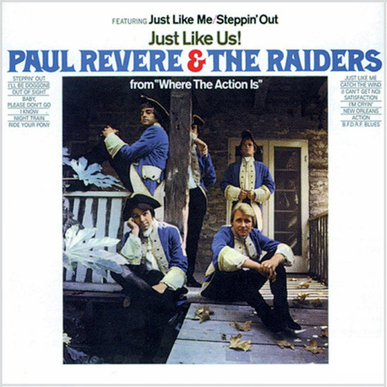 <transcy>Paul Revere and The Raiders - Just Like Us (Vinyle blanc)</transcy>