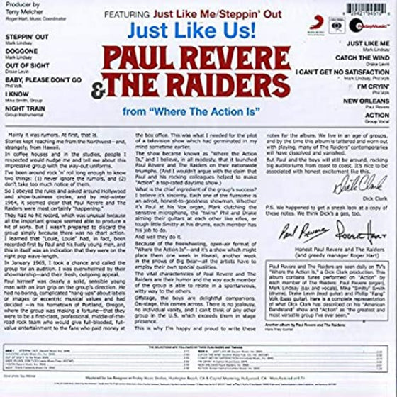 Paul Revere and The Raiders - Just Like Us (White vinyl)