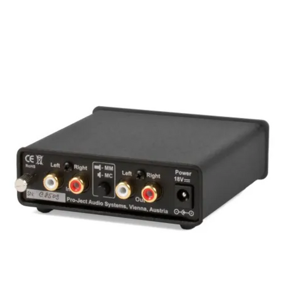 <transcy>Préampli phono à semi conducteurs – Pro-ject Phono Box DC (MM & MC)</transcy>