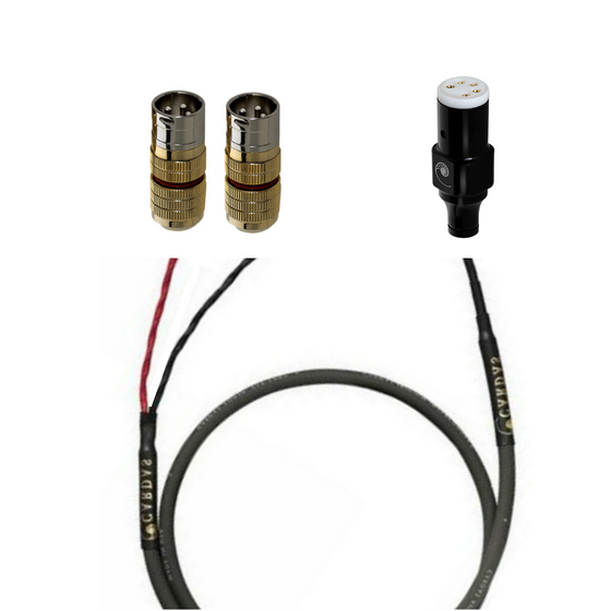 Phono cable - Cardas Iridium - 5P Straight to XLR (1.25 to 3.0m)