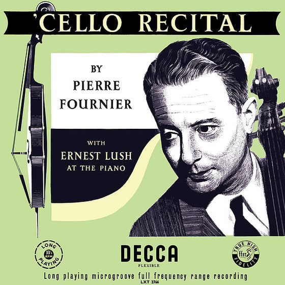 Pierre Fournier - Cello Recital - Bach, Debussy, Fauré, Gershwin, Nin, Kreisler
