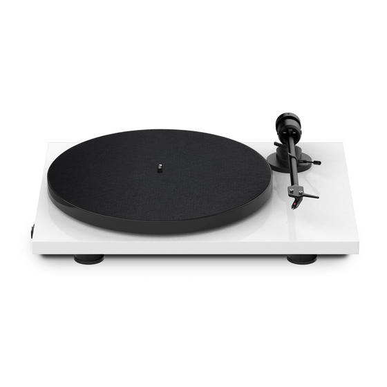 Turntable Pro-ject E1 (Clamp not included)