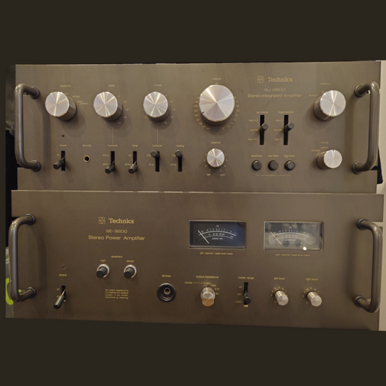 <tc>Amplificateur d'occasion Technics SU9200 + Technics SE 9200</tc>