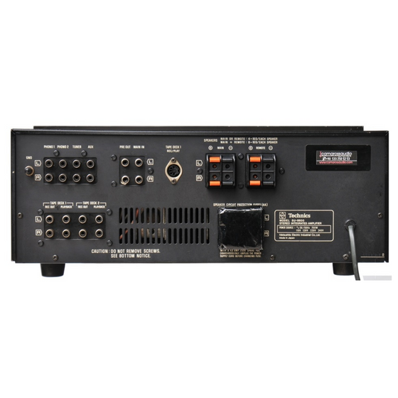 <tc>Amplificateur d'occasion Technics SU8600</tc>