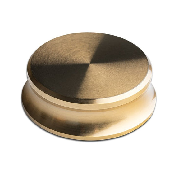 Pro-ject record puck brass Gold
