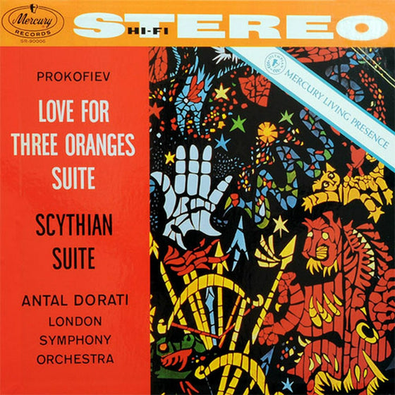 <transcy>Prokofiev - Love For Three Oranges Suite – Antal Dorati (2LP, 45 tours)</transcy>