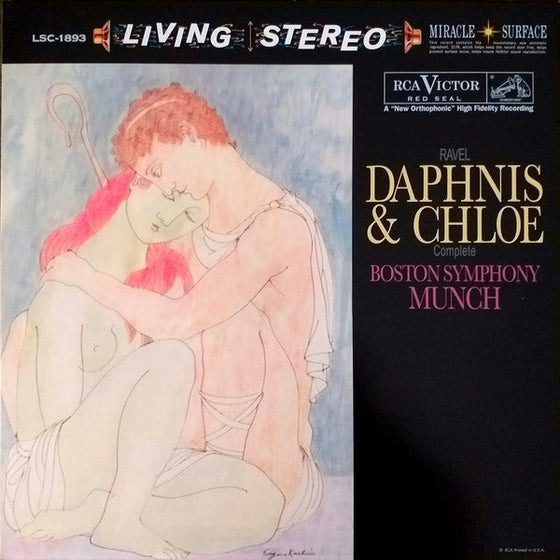 Ravel - Daphnis And Chloe - Charles Munch, Boston Symphony Orchestra (Limited numbered edition - Number 140)