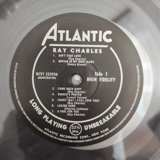 Ray Charles - Ray Charles (Mono, Clear vinyl)