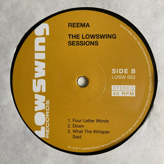Reema - The LowSwing Sessions (45RPM)
