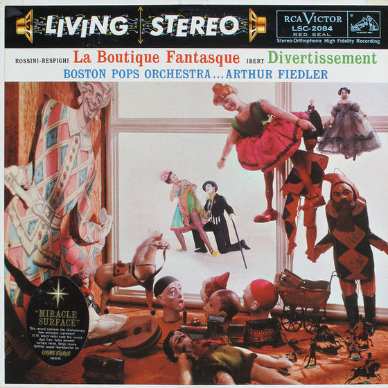 Respighi - La Boutique Fantasque & Ibert – Divertissement - Arthur Fiedler and the Boston Pops Orchestra (Limited numbered edition - Number 140)