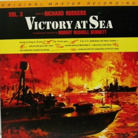 Richard Rodgers & Robert Russell Bennett – Victory At Sea (3LP, Box, Half-speed mastering, SuperVinyl)