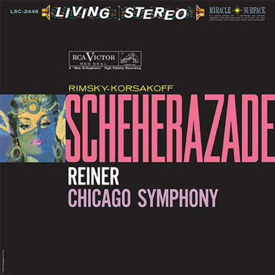 <transcy>Rimsky-Korsakov - Scheherazade - Fritz Reiner - Chicago Symphony Orchestra (1LP, 33 tours, 200g)</transcy>