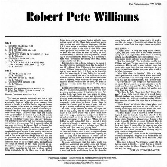 Robert Pete Williams With Big Joe Williams