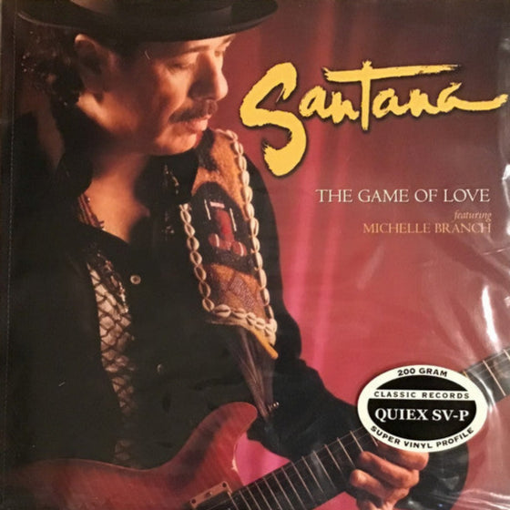 Santana Featuring Michelle Branch – The Game Of Love (200g, promotional)