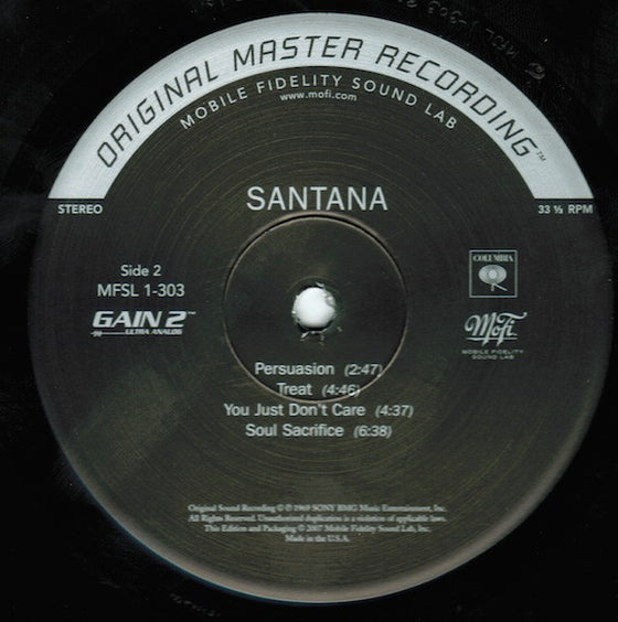 Santana – Santana (Ultra Analog, Half-speed Mastering)