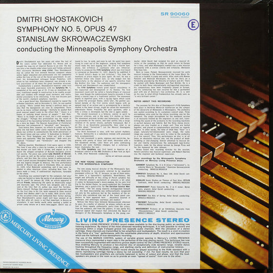 <transcy>Chostakovitch - Symphonie n° 5 - Stanislaw Skrowaczewski</transcy>