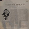 <tc>Sibelius - Violin Concerto in D Minor - Jascha Heifetz & Walter Hendl</tc>