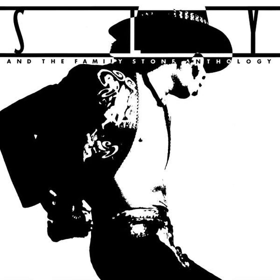 <transcy>Sly & The Family Stone - Anthology - Greatest Hits (2LP, Vinyle avec marques noires, blanches et grises)</transcy>