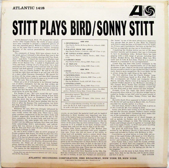 <transcy>Sonny Stitt - Stitt Plays Bird</transcy>