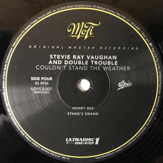 Stevie Ray Vaughan - Couldn't Stand The Weather (2LP, 45 RPM, Box, 1STEP, SuperVinyl)