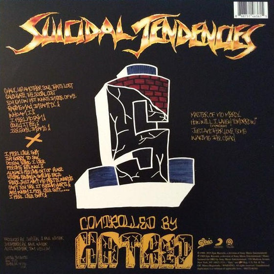 <transcy>Suicidal Tendencies - Controlled By Hatred/Feel Like Shit...Deja Vu (vinyle jaune, 45 tours)</transcy>