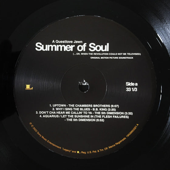 Summer Of Soul ... Or, When The Revolution Could Not Be Televised (2LP)