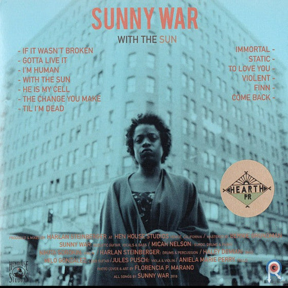 Sunny War - With The Sun (Red vinyl)