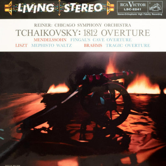 Tchaikovsky, Mendelssohn, Liszt, Brahms - Overture - Fritz Reiner (200g)