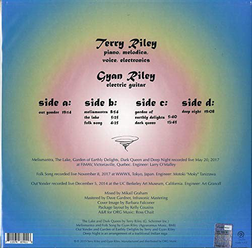 <transcy>Terry Riley & Gyan Riley - Way out yonder (2LP)</transcy>