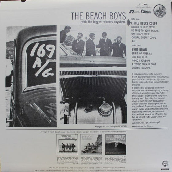 The Beach Boys - Little Deuce Coupe (Mono, 200g)