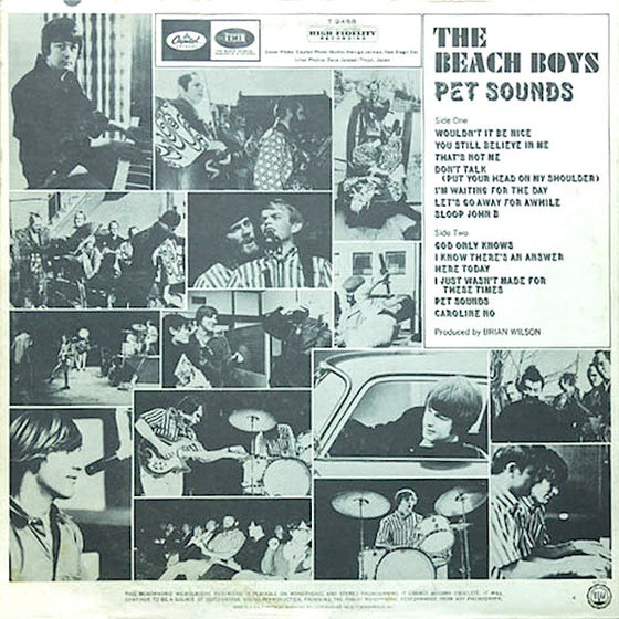 <transcy>The Beach Boys - Pet Sounds (2LP, Mono, 45 tours, 180g)</transcy>