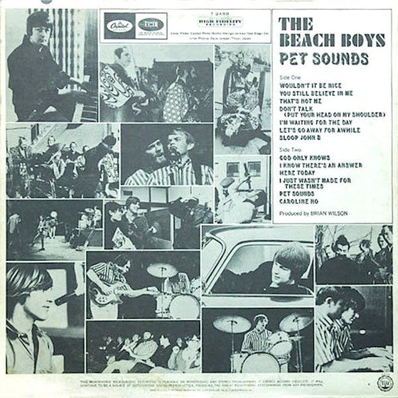 <transcy>The Beach Boys - Pet Sounds (2LP, Stereo, 45 tours, 180g)</transcy>