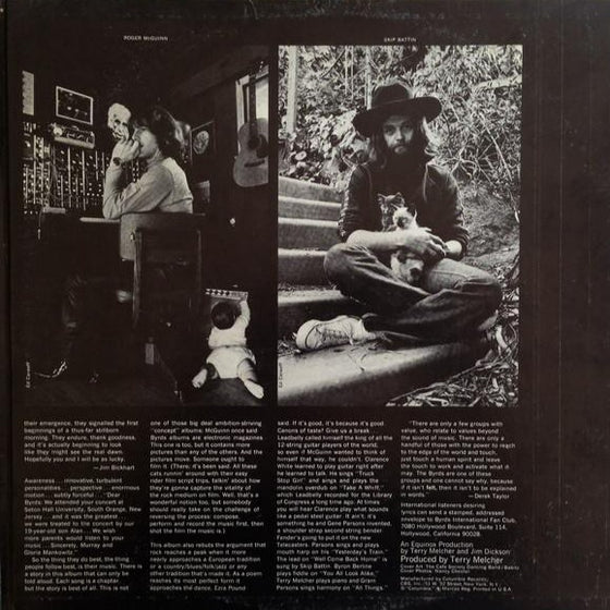<transcy>The Byrds - untitled (2LP, vinyle translucide bleu)</transcy>