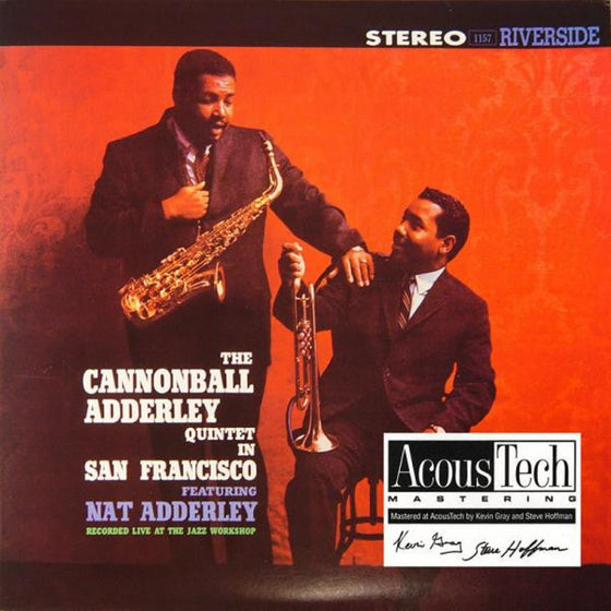 <tc>The Cannonball Adderley Quintet Featuring Nat Adderley – The Cannonball Adderley Quintet In San Francisco (2LP, 45 tours)</tc>