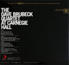 The Dave Brubeck Quartet at Carnegie Hall (2LP)
