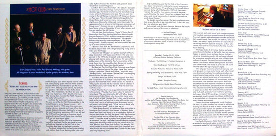 <transcy>The Hot Club Of San Francisco - Yerba Buena Bounce (2LP, 45 tours, 200g, Half-speed Mastering)</transcy>