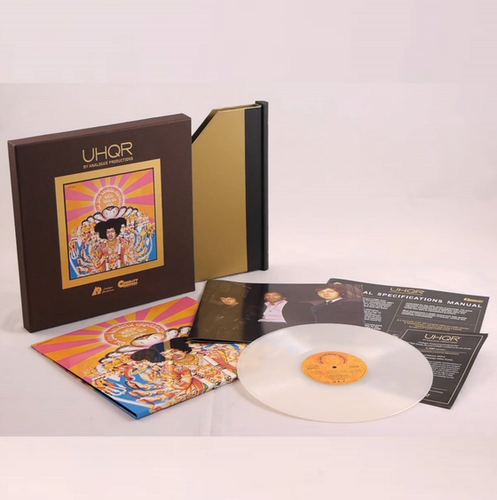 The Jimi Hendrix Experience - Axis: Bold As Love (1LP, Box set, Mono, UHQR, 33 RPM, 200g, Clear vinyl)