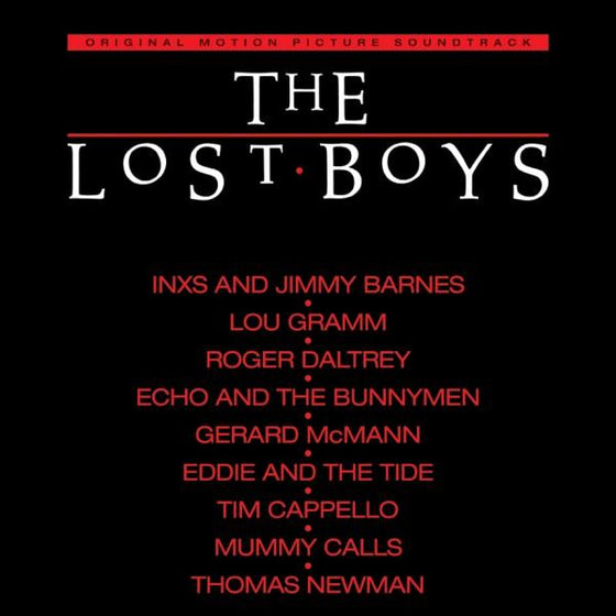 <transcy>The Lost Boys - Bande originale du film (Vinyle translucide rouge)</transcy>
