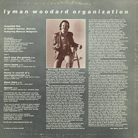The Lyman Woodard Organization – Don't Stop The Groove