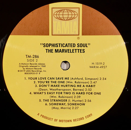<tc>The Marvelettes – Sophisticated Soul (Mono)</tc>