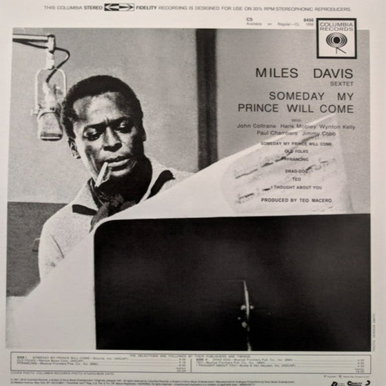 The Miles Davis Sextet - Someday My Prince Will Come