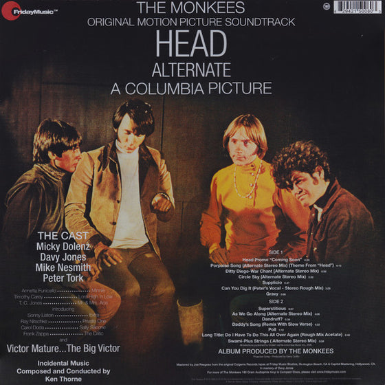 <transcy>The Monkees - Head Alternate (Vinyle translucide doré)</transcy>