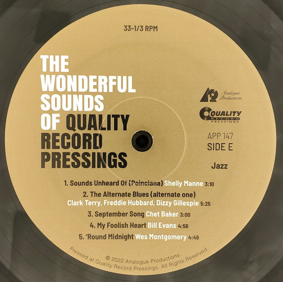 <tc>The Wonderful Sounds Of Quality Record Pressings (3LP)</tc>